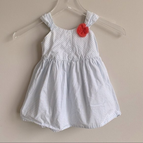 Gymboree Striped poplin dress baby girl - Picture 1 of 6